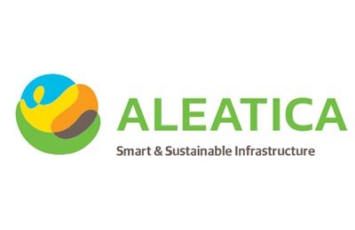 Logo constructora Aleatica