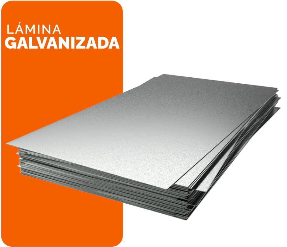 Infografía de la lámina galvanizada