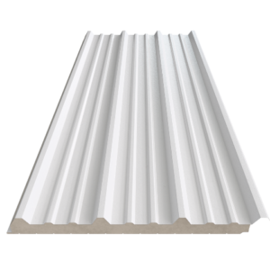 Panel aislante Glamet vista frontal