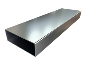 Muestra de perfil PTR en acero inoxidable