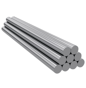 Redondo macizo apilado sobre fondo blanco