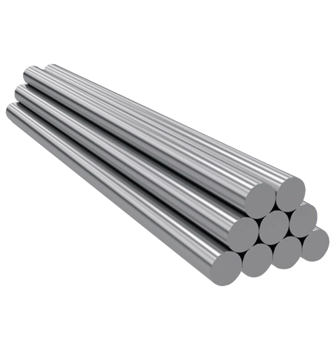 Redondo macizo apilado sobre fondo blanco