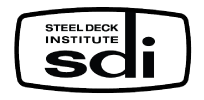 Isologo del Steel Deck Institute