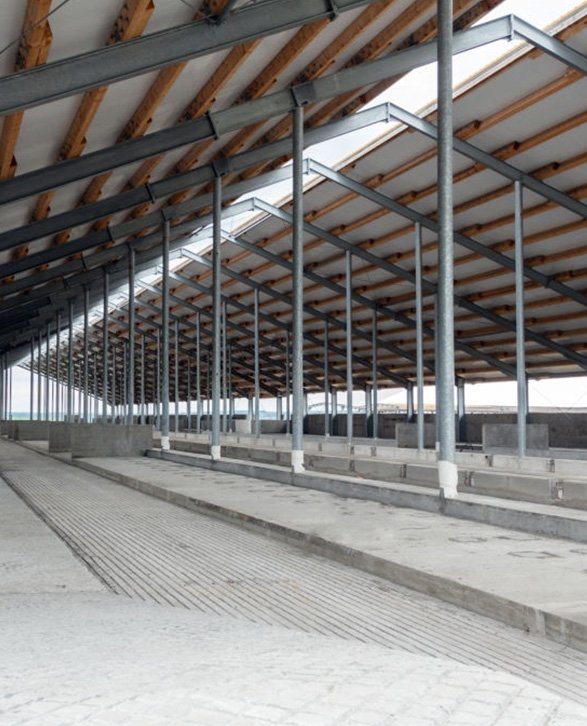 Obra en construcción con Multytecho