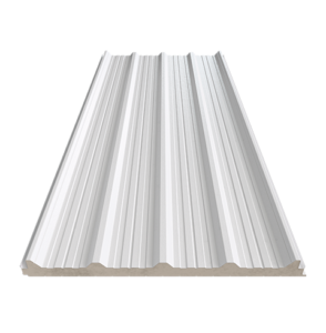 Vista frontal de panel aislante Multytecho de Ternium