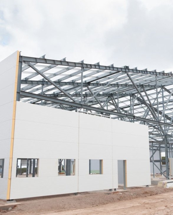 Construcción de bodega con perfil CPS