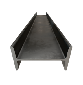 Vista frontal de viga IPS