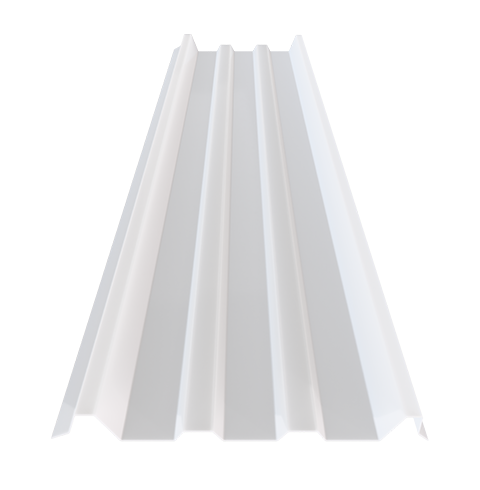 Vista frontal lámina acrílica acrylit