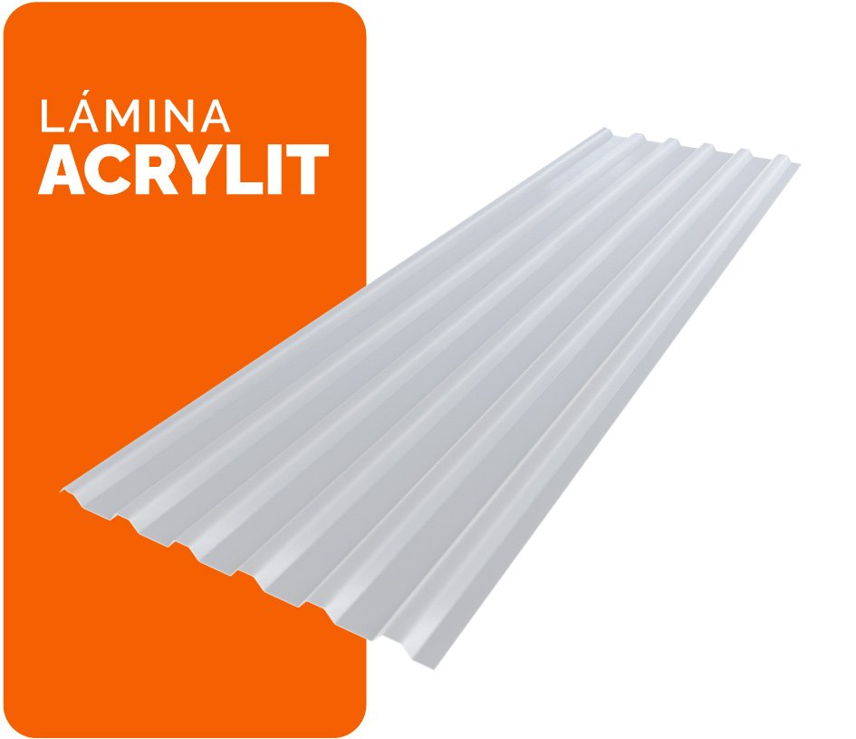 Infografía de lámina acrílica acrylit