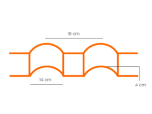 Lámina PVC esquema ultrateja Roma