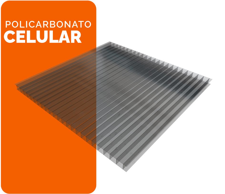 Policarbonato celular infografía