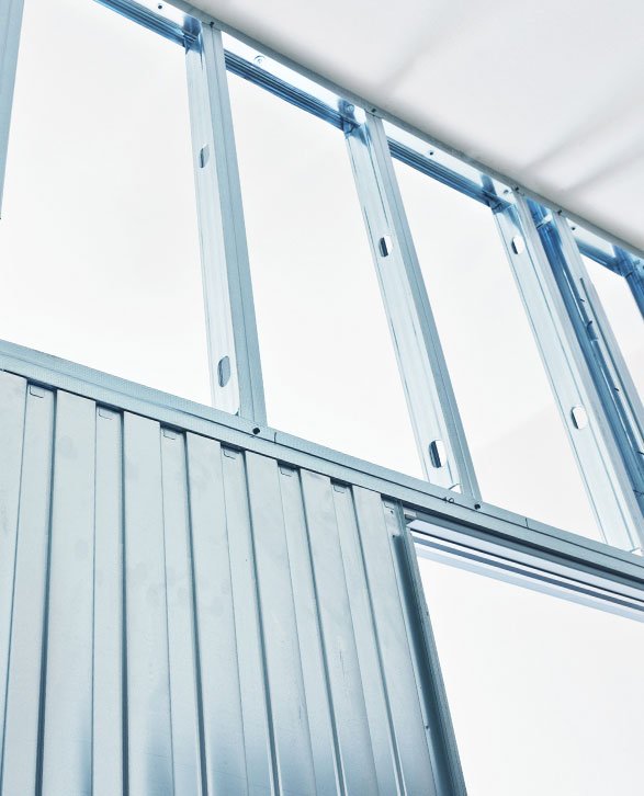 Puerta de lámina de aluminio